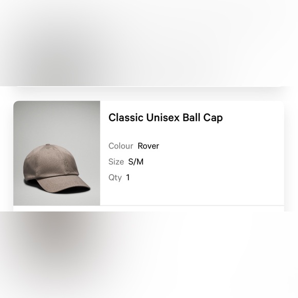 lululemon athletica Accessories - Lululemon Athletica Charcoal Cap